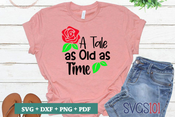 A Tale As Old As Time SVG