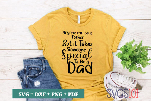 Anyone Can Be a Father but SVG
