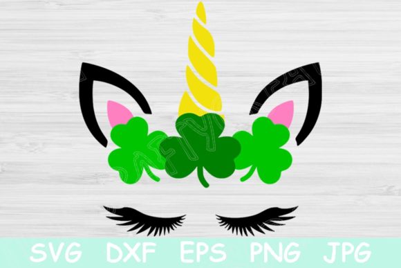 St Patricks Day Unicorn Svg File Cricut